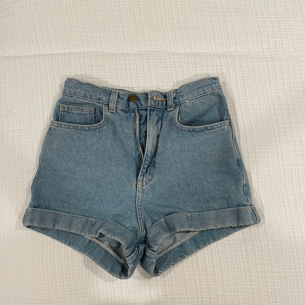 American Apparel Denim Shorts